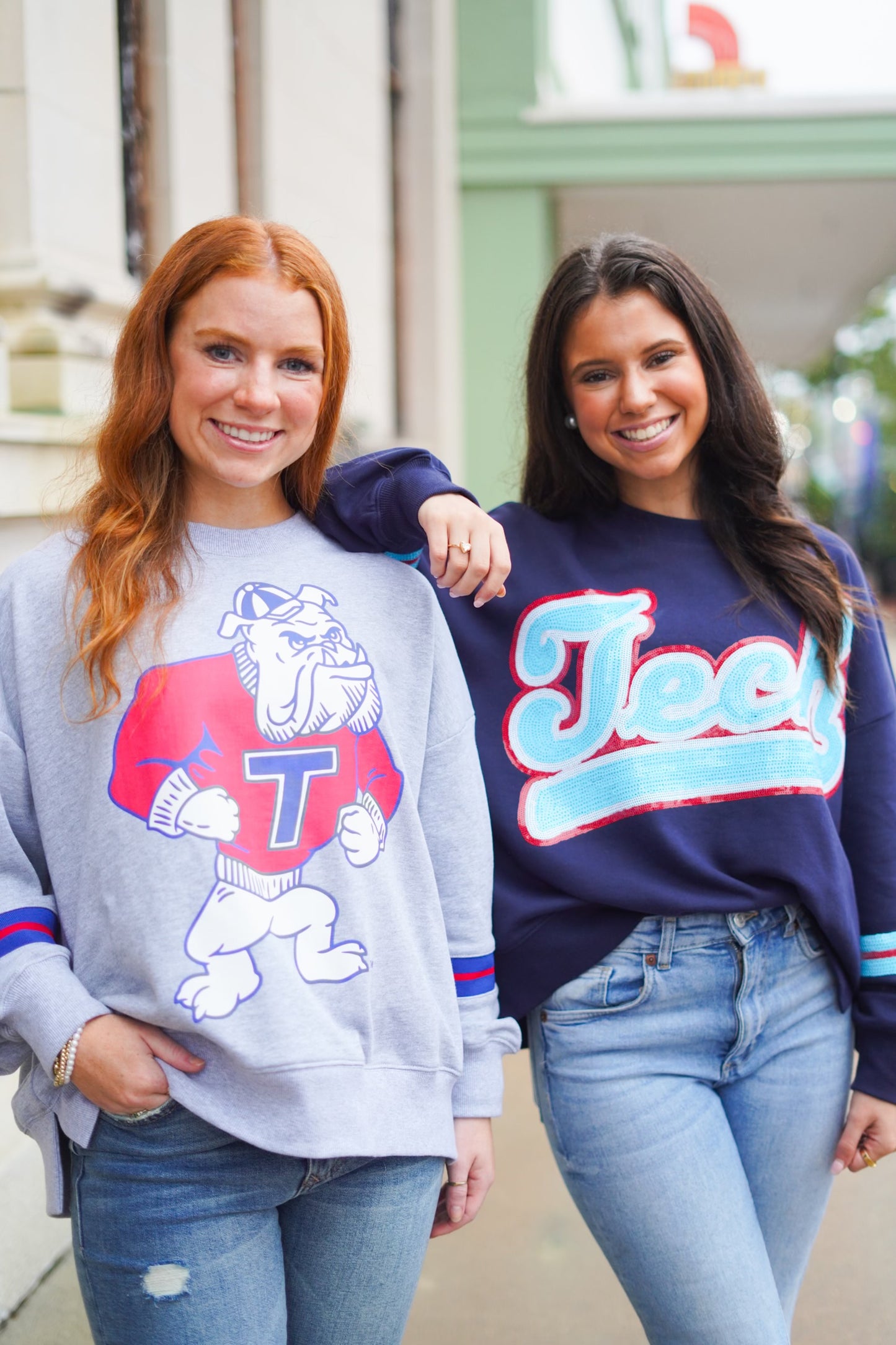 Retro Tech Sparkle Sweatshirt