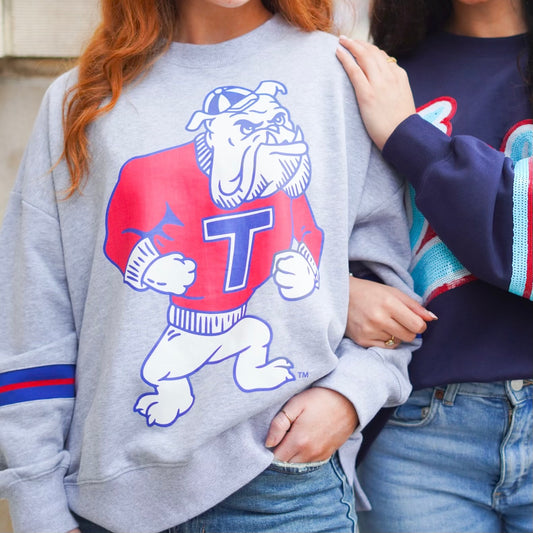 Vintage Louisiana Tech Bulldog Sweatshirt