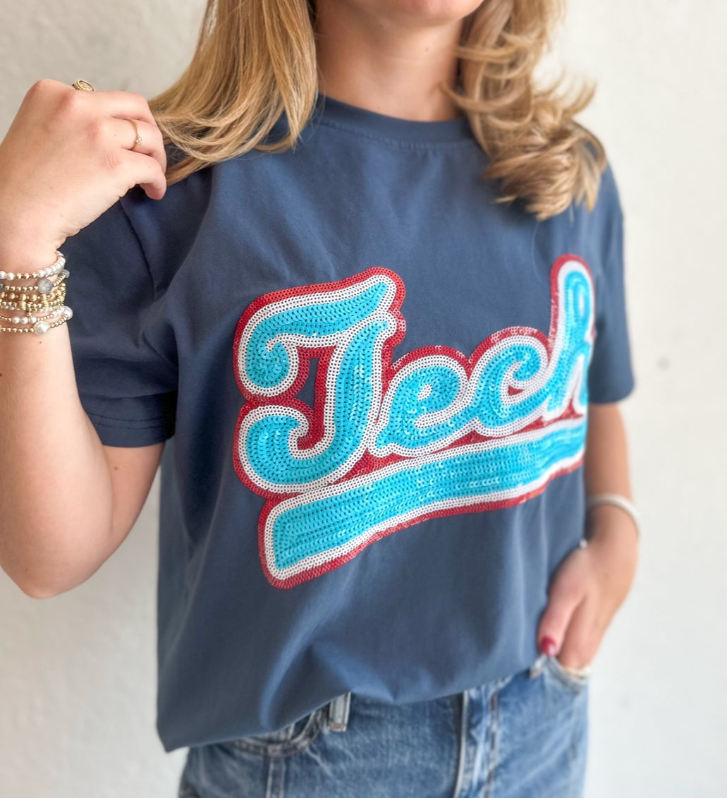 Retro Tech Sparkle Tee