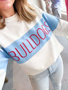 Bulldogs Retro Stripe Sweater