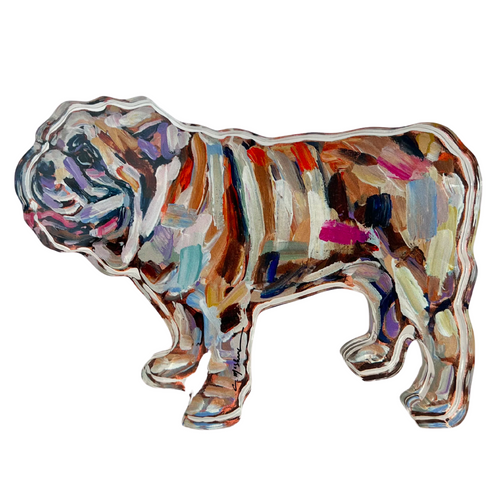 Bulldog Acrylic Block II