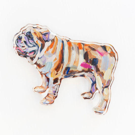 Bulldog Acrylic Block II