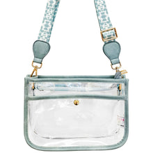 Load image into Gallery viewer, Clear Purse- Light Blue