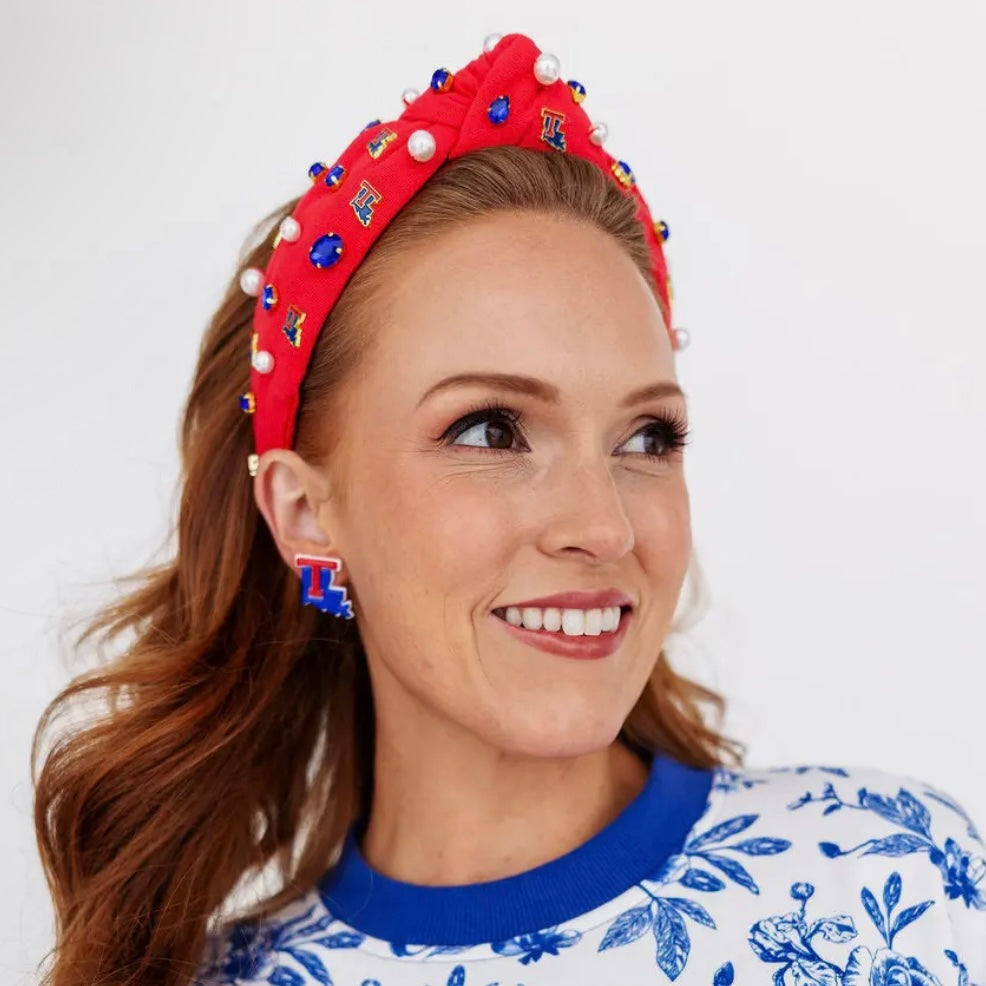 Louisiana Tech Red Headband