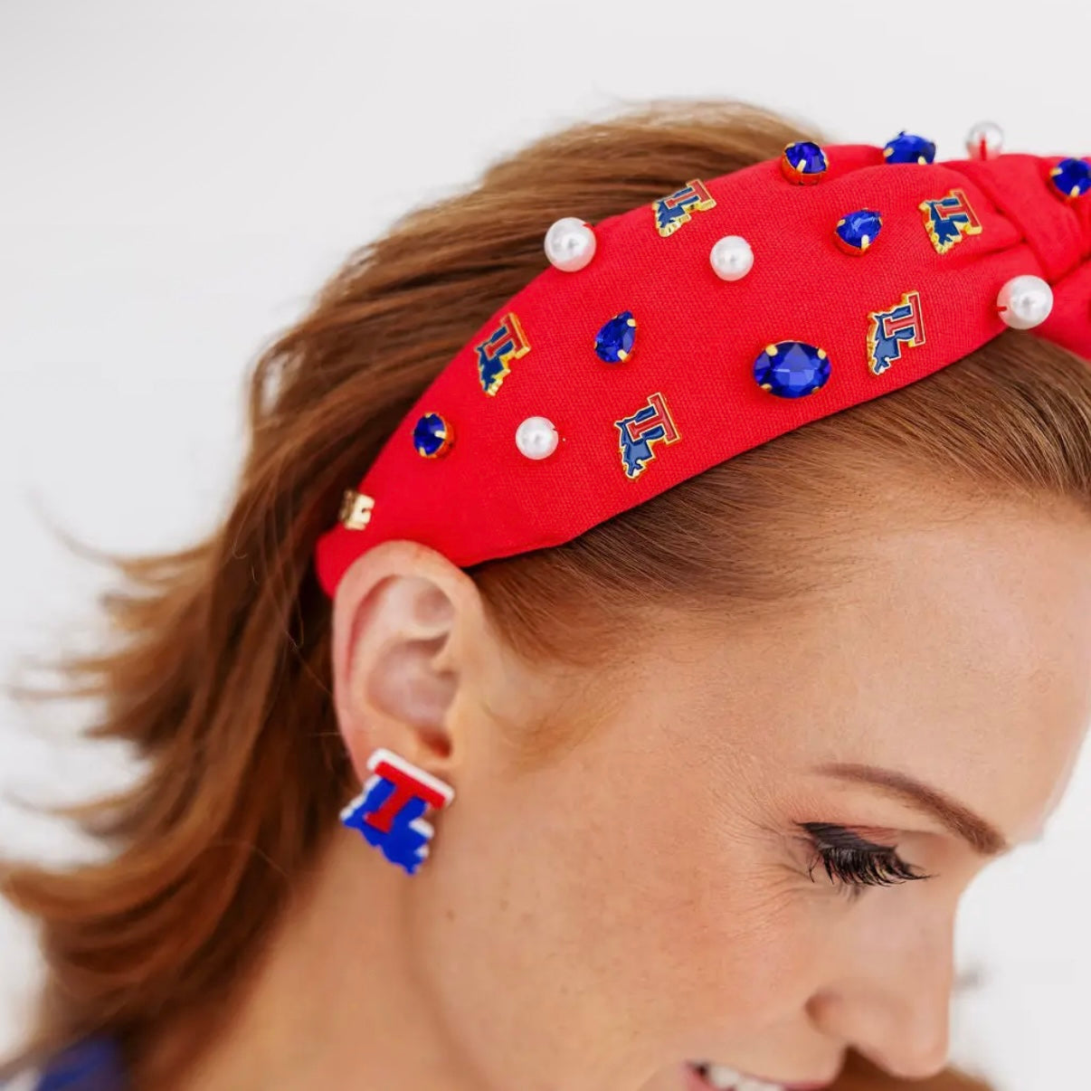 Louisiana Tech Red Headband