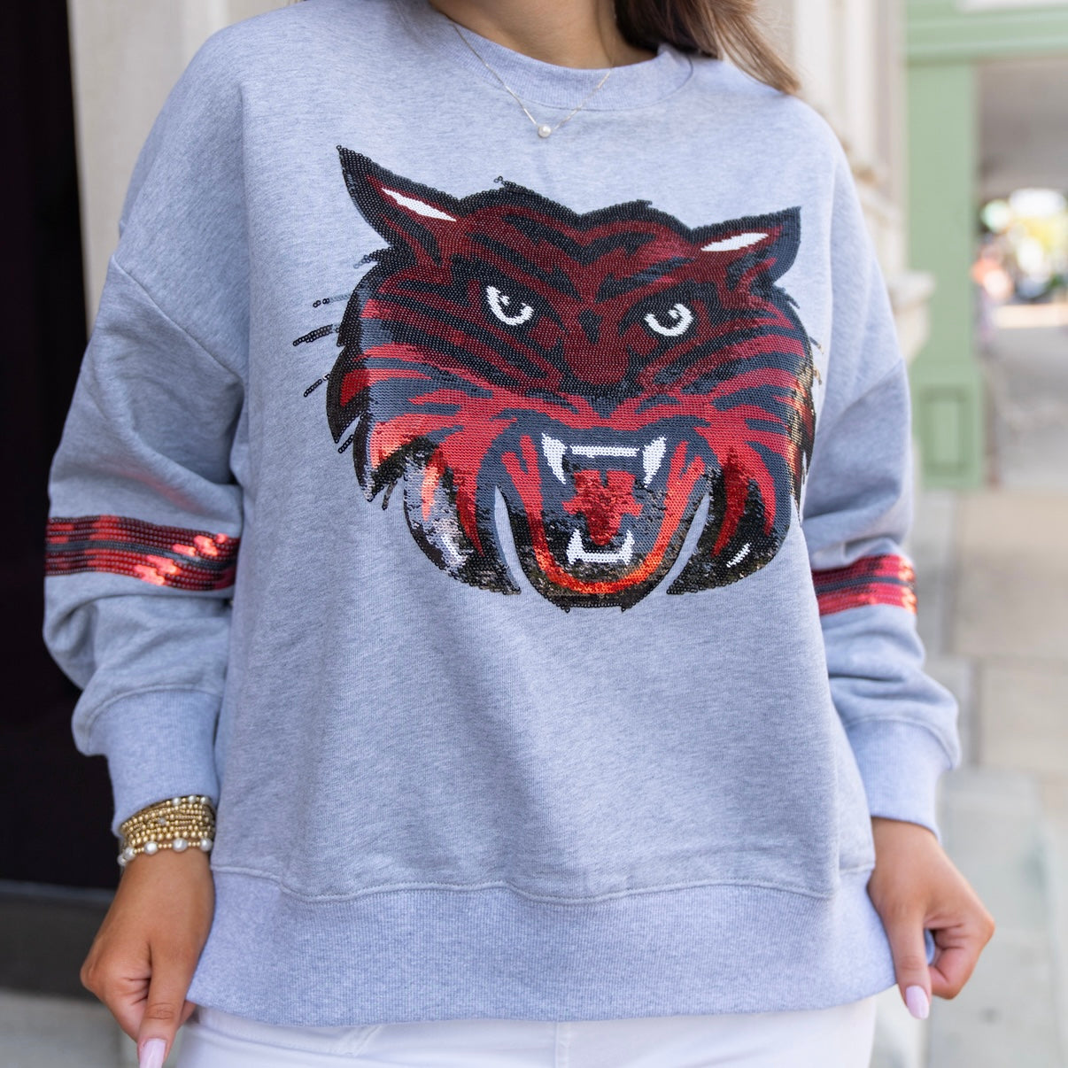 Ruston Bearcat Sparkle Sweatshirt