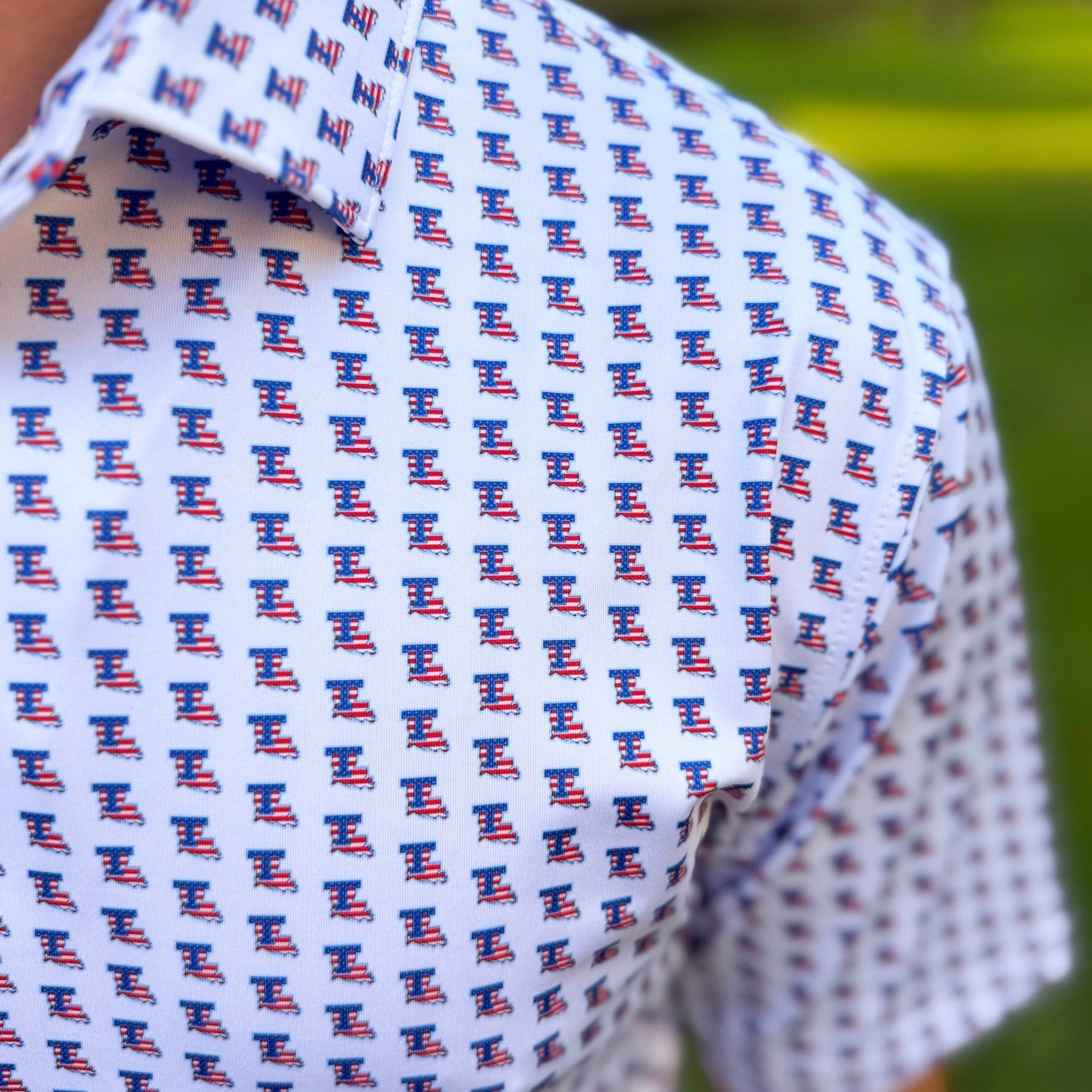 Stars and Stripes Performance Polo