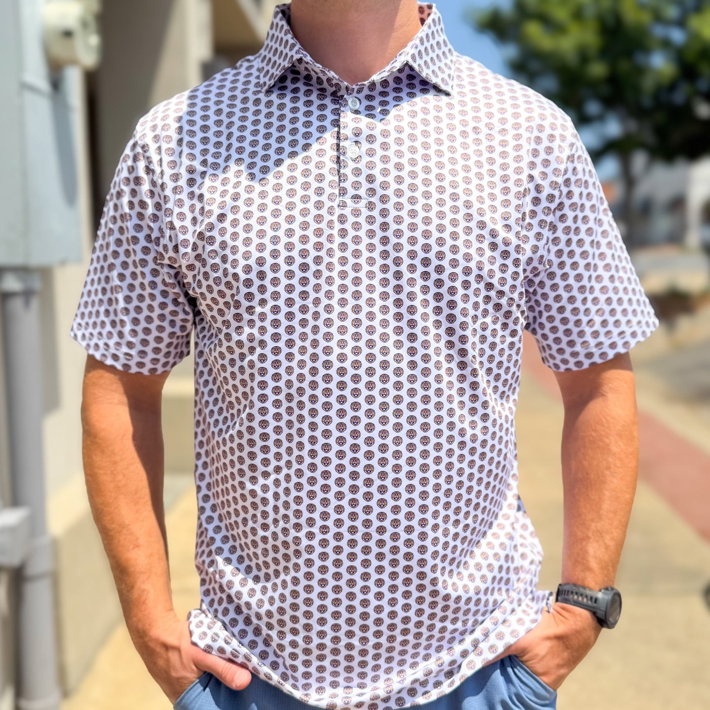 LSU Tigers Performance Polo [Licensed]