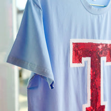 Load image into Gallery viewer, Baby Blue T Sparkle Tee