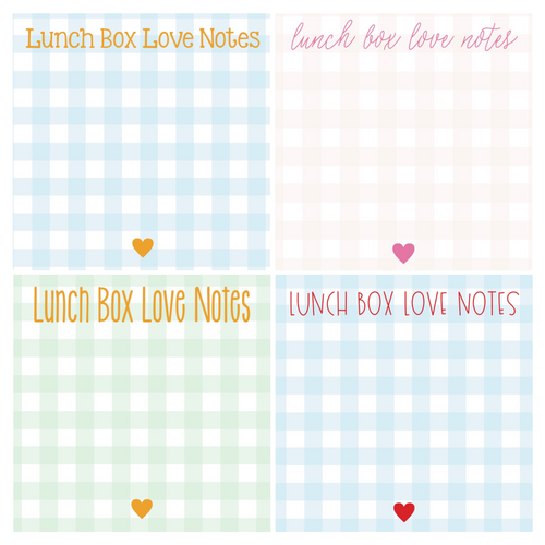 Lunch Box Love Notes