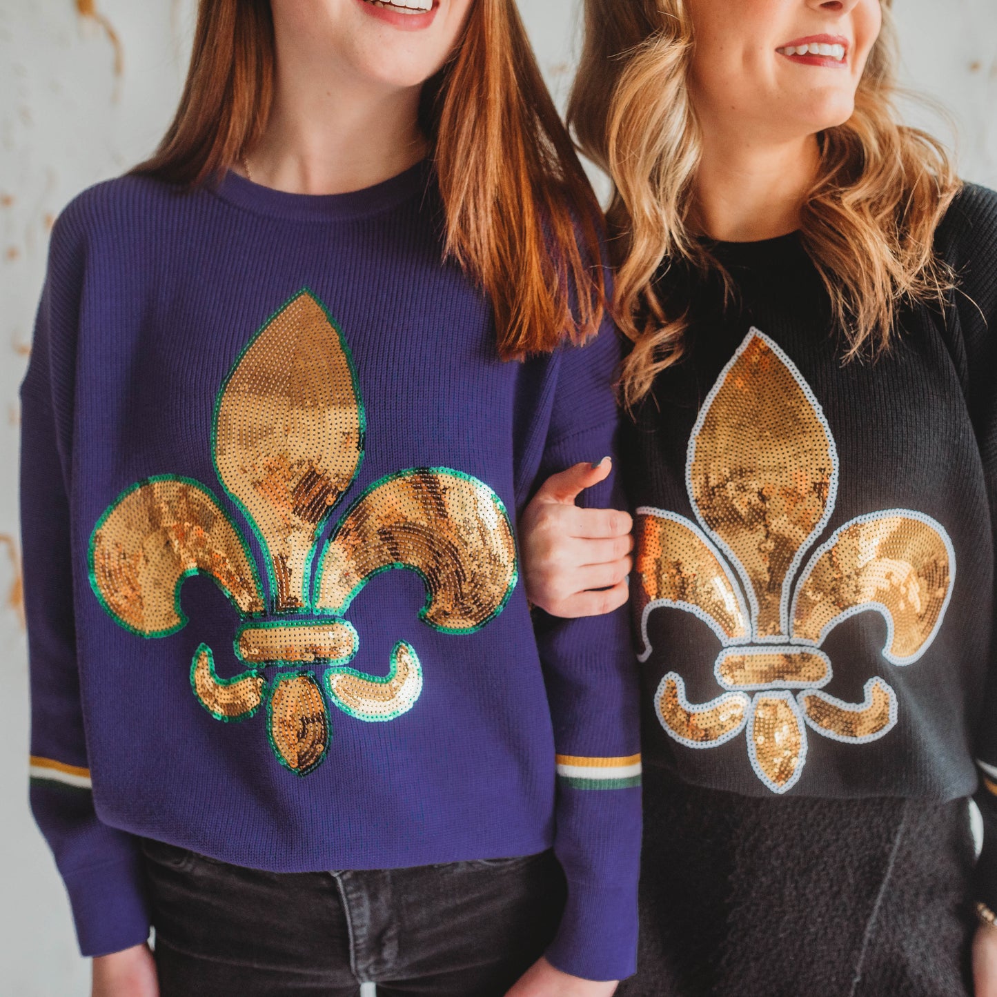 Fleur-De-Lis Sparkle Sweater